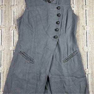Soft Surroundings Charcoal Jumpsuit